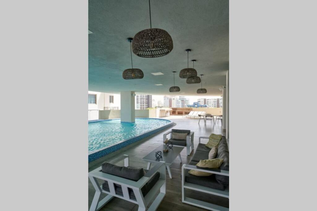 Escape Apartments, Balcony, Pool, Gym & Spa In La Julia Санто Доминго Екстериор снимка